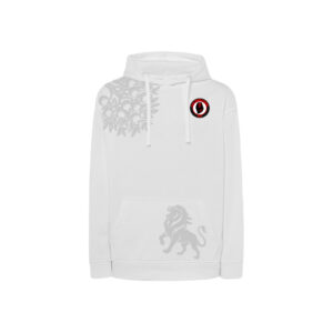 Junior Felpa Cappuccio White